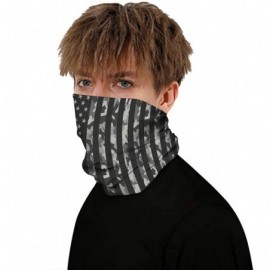 Balaclavas Bandanas Face Scarf Single Pack Print Unisex Headband Head Wrap - American Flag-01 - C2197YH7N5Z $8.43