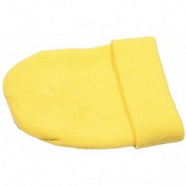 Fedoras Women Men Knit Slouch Beanie Hat Winter Snowflake Plain Cap Yellow - C511JXSHBZT $7.49