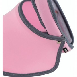 Sun Hats Sun Hats for Women UV Protection Visors Ladies hat Outside proteck face Sunshine - Pink a - CB18SYWEOL2 $17.61