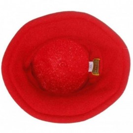 Bucket Hats Women's Packable Boiled Wool Cloche - Red - CS11583NCRJ $34.20