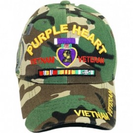 Baseball Caps U.S. Military Purple Heart Veteran Official Licensed Embroidery Hat Army Retired Baseball Cap - CP18EZOG079 $13.00
