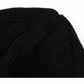 Skullies & Beanies Aerocool Summer Beanie Free Size Cooling for Men Women - Unisex Plain Skull Hat Cap - Made in Korea - Blac...