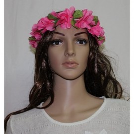 Headbands The Solid Pink Hawaii Elastic Headband - CL11JVHTO6B $10.53