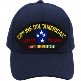 Baseball Caps 23rd Infantry Division - Vietnam War Veteran Hat/Ballcap Adjustable One Size Fits Most - Navy Blue - CX18OZMMGU...