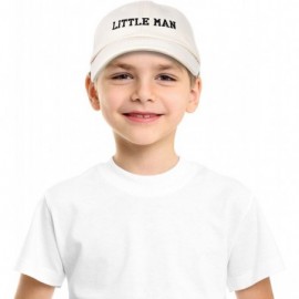 Baseball Caps Big Man Little Man Hat Father Son Matching Cap Fun Gifts - Beige - C718SHTD5N4 $17.48