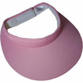 Visors Cushees 4" Wide Brim Cloth Visor [232] - Pink - CG11LTKQG7D $14.61