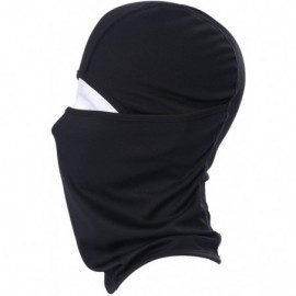Balaclavas Balaclava UV Protection Windproof Breathable Face Mask - Cycling Hiking Mask for Men Women - 1pcs - Black - CK17YX...