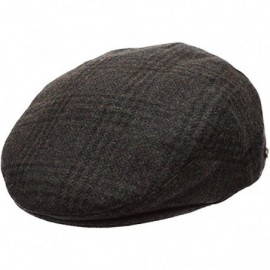 Skullies & Beanies Men's Premium Wool Blend Classic Flat IVY newsboy Collection Hat - 2363-olive - C012N4RSVIM $31.58