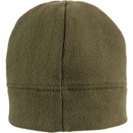 Skullies & Beanies Fleece Watch Cap - Olive Drab - C8192RYRL8Y $10.25