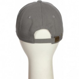 Baseball Caps Custom Hat A to Z Initial Letters Classic Baseball Cap- Light Grey White Black - Letter C - CR18N8Z2QGM $11.25