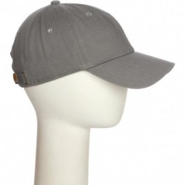 Baseball Caps Custom Hat A to Z Initial Letters Classic Baseball Cap- Light Grey White Black - Letter C - CR18N8Z2QGM $11.25