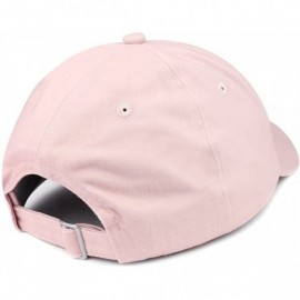 Baseball Caps Father of The Bride Embroidered Wedding Party Brushed Cotton Cap - Light Pink - CM18CSDHW6L $17.70