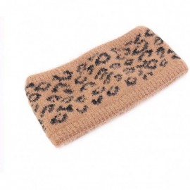 Cold Weather Headbands Stretch Leopard Pattern Headband Set colorGY KI BK - Set-colorGY KI BK - CW18Z2QQEWH $10.88