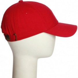 Baseball Caps Customized Letter Intial Baseball Hat A to Z Team Colors- Red Cap White Black - Letter G - CC18ET0RK00 $10.88