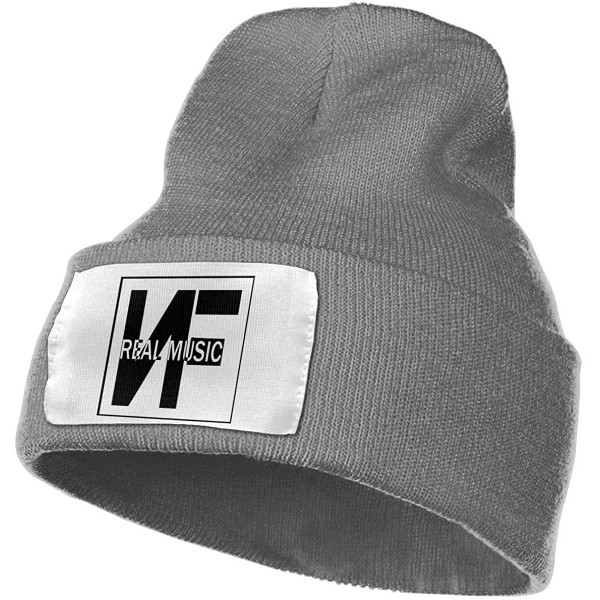 Skullies & Beanies Unisex Beanie Hat Nf Real Music Knit Hat - Deep Heather - C918LYGHE0X $12.65