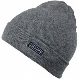 Skullies & Beanies Summer Beanie - Slouchy Beanie for Men & Women + Beanie Hat - Sharkskin - C918E4CS0C0 $24.07