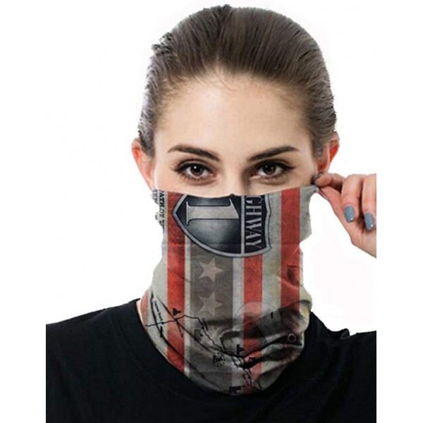 Balaclavas Multifunctional Headwear Face Mask Scarf Seamless Bandanas Headband Neck Gaiter for Women Men Boys Girls - CO199AU...