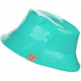 Baseball Caps Kids Children's All season Foldable Waterproof Rain Bucke Hat - Mint - CQ18QK39XE9 $16.08