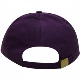 Baseball Caps Hot Pepper Cotton Baseball Dad Cap - Purple - CP12NVL5GTK $14.46