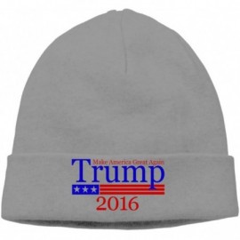 Skullies & Beanies Trump Make America Great Again Beanie Skully Cap Hat Watch Hat Ski Cap Hat DeepHeather - Deepheather - CK1...
