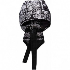 Skullies & Beanies Skull Caps - 100% Cotton in Patterned and Plain Colors- Pack of 3 - Biker 2 - C718HKCENRQ $14.45