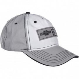 Baseball Caps Chevrolet 1911 Embroidered Patch Gray & White Adjustable Cap - CF18A7OCCZS $16.42