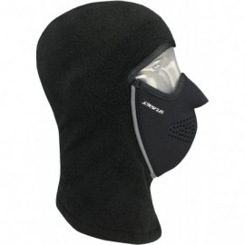 Balaclavas Magne Mask Convertible Combo Clava - Black - C611UL62XWN $56.50