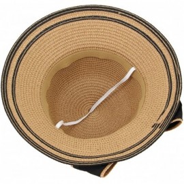 Sun Hats Cute Girls Sunhat Straw Hat Tea Party Hat Set with Purse - Khaki 4 - CV189X73AYE $13.45