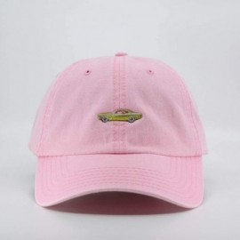 Baseball Caps Vintage Washed Cotton Adjustable Dad Hat Baseball Cap - 70 Pink - CC12MYTK3I1 $10.48