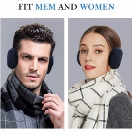 Cold Weather Headbands Womens Fleece Warmers Headband - 2PCS-EW-BK+BE-01 - CY18L787NC0 $9.01