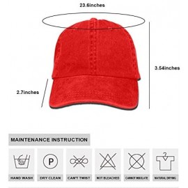Baseball Caps Rino Mode Vintage Adjustable Jean Cap Gym Caps for Adult - Sak Yant10 - CT18RXR07W7 $14.20