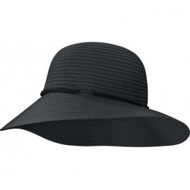 Sun Hats Womens 243393 - Black - CN119K5SG9Z $16.33