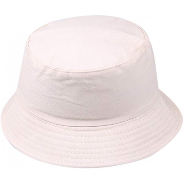 Sun Hats Sun Hat- Women Men Unisex Fisherman Hat Fashion Wild Sun Protection Cap Outdoors - Beige - C518TAGKH28 $10.64