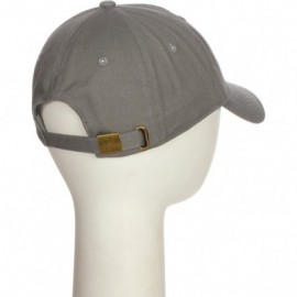 Baseball Caps Custom Hat A to Z Initial Letters Classic Baseball Cap- Light Grey White Black - Letter Z - CL18NH9TWRY $12.44