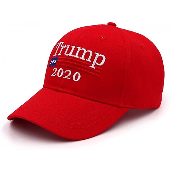 Baseball Caps Men Women Make America Great Again Hat Adjustable USA MAGA Cap-Keep America Great 2020 - 2020 (Red) - CE18CZI3T...