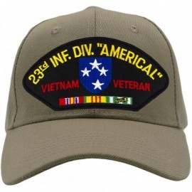 Baseball Caps 23rd Infantry Division - Vietnam War Veteran Hat/Ballcap Adjustable One Size Fits Most - Tan/Khaki - CR18OZNRDO...