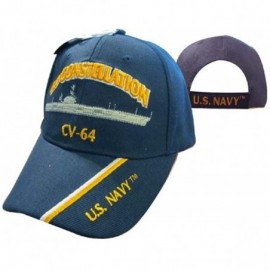 Skullies & Beanies U.S. Navy USS Constellation CV-64 Battleship Embroidered Cap Hat 550M - CK180248ERX $9.66