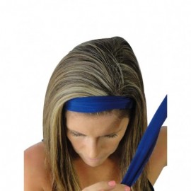 Headbands Removable Bow Training Headband - No Slip - No Sweat- Laguna Blue Turquoise - Laguna Blue Turquoise - CA12I8WP8XH $...