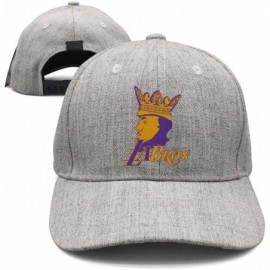 Skullies & Beanies Purple-LABRON-Creative-Word-Logo Printing Womens Mens Hip-hop Hat - Labron Crown Head-8 - CO18N0X7MZ4 $15.74