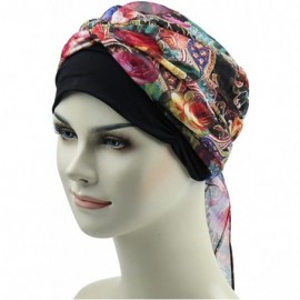 Skullies & Beanies Chemo Headwear Headwrap Scarf Cancer Caps Gifts for Hair Loss Women - Rainbow Nuts - CD18CGXTRR5 $18.31
