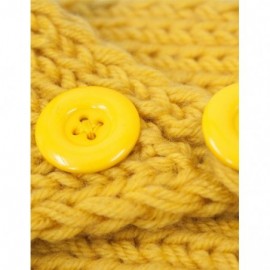 Headbands Women's Winter Knit Headband - Star - Yellow - CL1207B0ESB $10.63