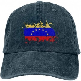 Baseball Caps 2 Pack Vintage Baseball Cap- Unisex National Flag of Venezuela Adjustable Baseball Hats Low-Profile Design - Na...