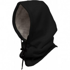 Balaclavas 4 in 1 Full Face Hood for Adults- Fleece Balaclava- Ski Mask Hoodie- Face Fleece Mask - CG18ZCL9OHS $9.03