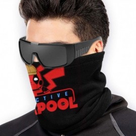 Balaclavas Seamless Face Mask Bandanas-Dead-Pool Pika_chu Half Face Mask Multi Scarf for Dust- Outdoors - Black2 - CF197S40C6...