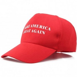 Baseball Caps Trump 2020 Baseball Caps for Men Women- Keep America Great Campaign Embroidered USA Hat - 2 Red - C518RG8Z42N $...