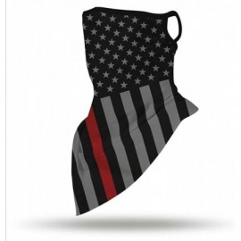 Balaclavas Face Bandana Neck Gaiters Balaclava for Dust Wind Motorcycle - National Flag-black--red-b - C7198CT6D7Z $8.79