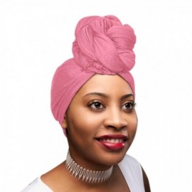 Headbands Stretch Headwraps Headband African - 7. Baby Pink - CU18QUOXITW $12.18