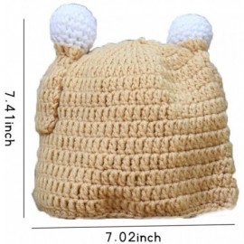 Skullies & Beanies Turkey Thanksgiving Baby Hat - Brown Winter Crochet Beanie - CU125HQQUED $8.49