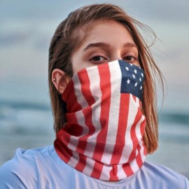 Balaclavas Bandana Cloth Face Mask Washable Face Covering Neck Gaiter Dust Mask - 3 Pack 06 - Us Flag - C7199XZ9A4K $14.49