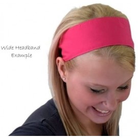 Headbands Halloween Headband- Black Cats and Stars Over Bright Orange- Soft Cloth Headwrap - C7114CMLL25 $10.29